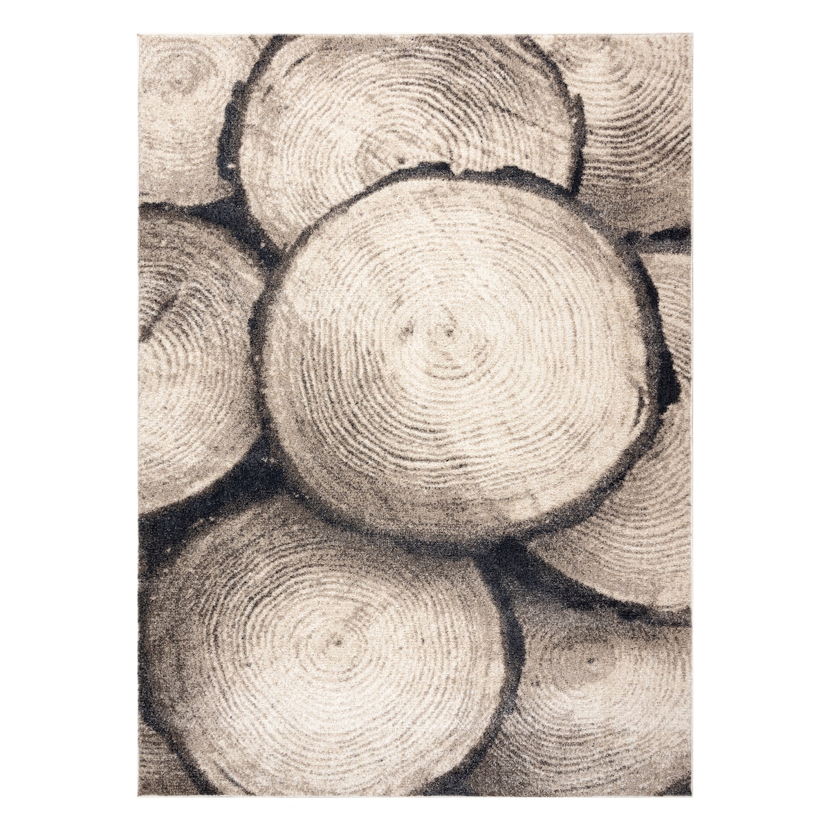 Dywan FUSION 9612 krem / beż - Pień, 160x220 cm