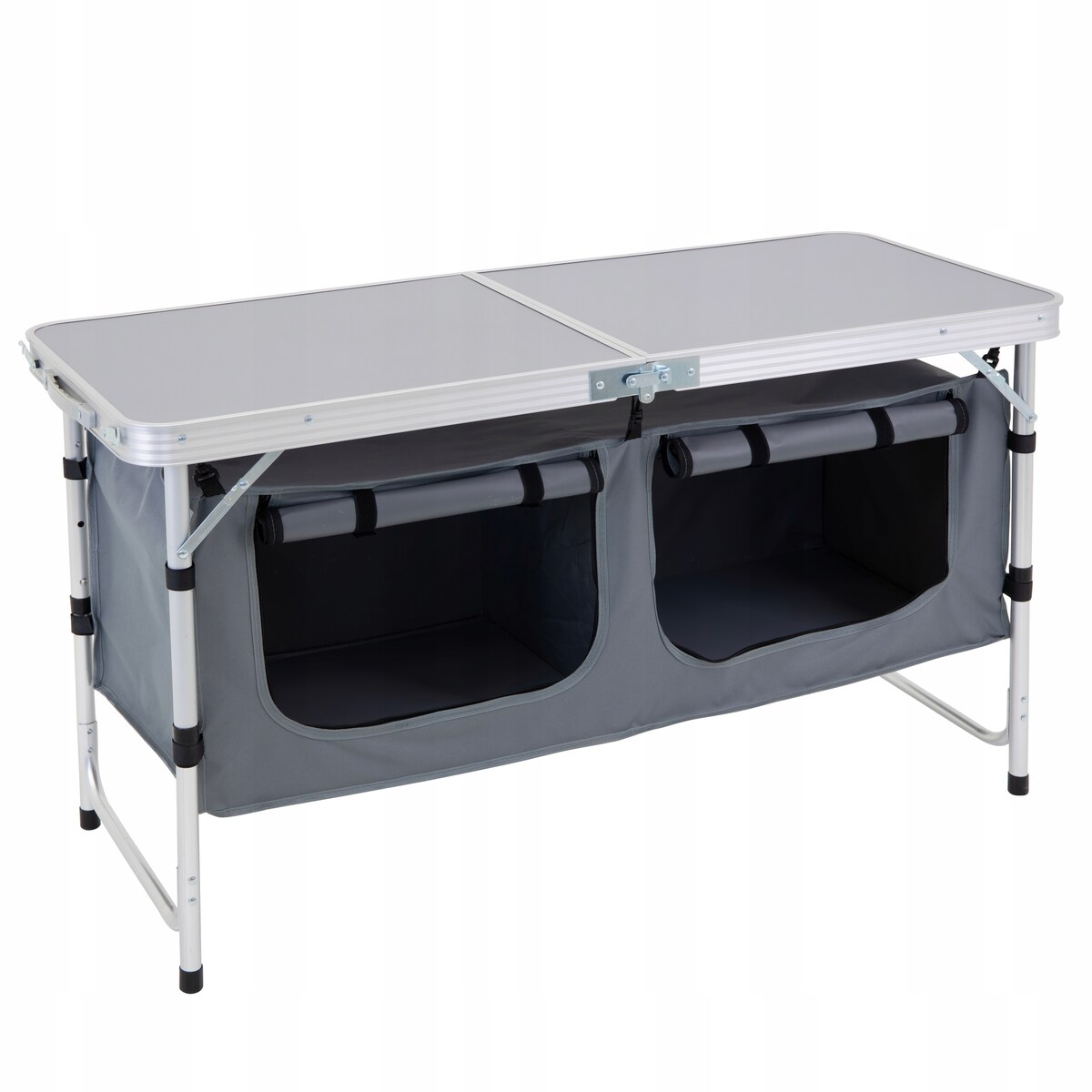 KUCHNIA TURYSTYCZNA SZAFKA stół składany ogrodowy walizka KEMPINGOWY stolik