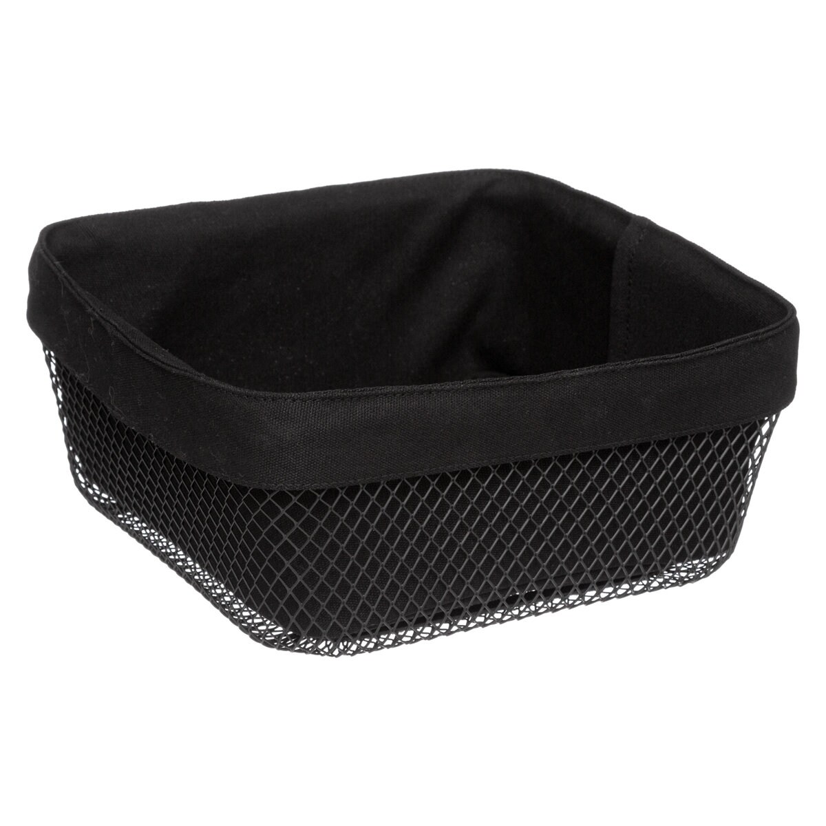 Nowoczesny koszyk na pieczywo MAYAJ, 25,5 x 25,5 x 11,5 cm