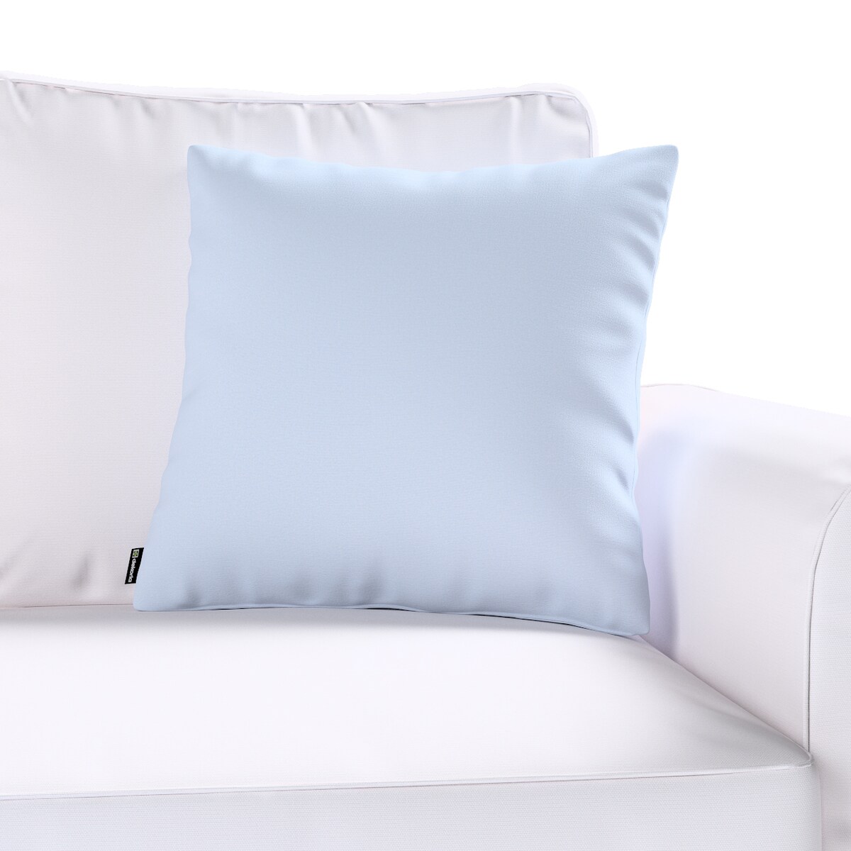 Poszewka Kinga na poduszkę 50x50 pastelowy niebieski