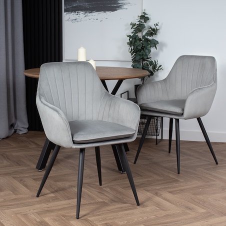 Krzesło tapicerowane do salonu jadalni welurowe pikowane