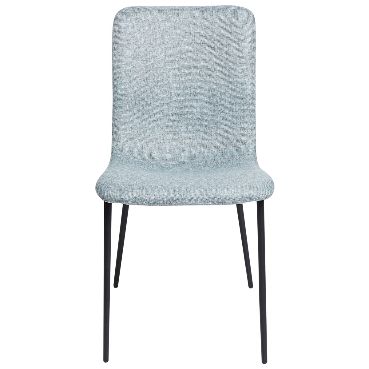 Krzesło do jadalni Zestaw 4 Błękitny GLENDIVE