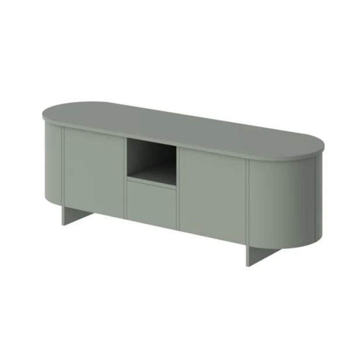 Szafka RTV MILETO 163 zielona