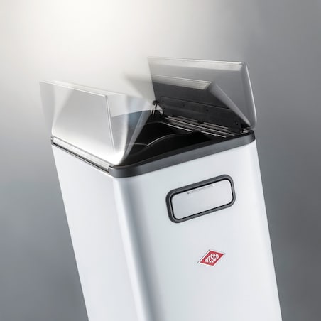 Kosz na śmieci czarny mat Big Double Master - Wesco