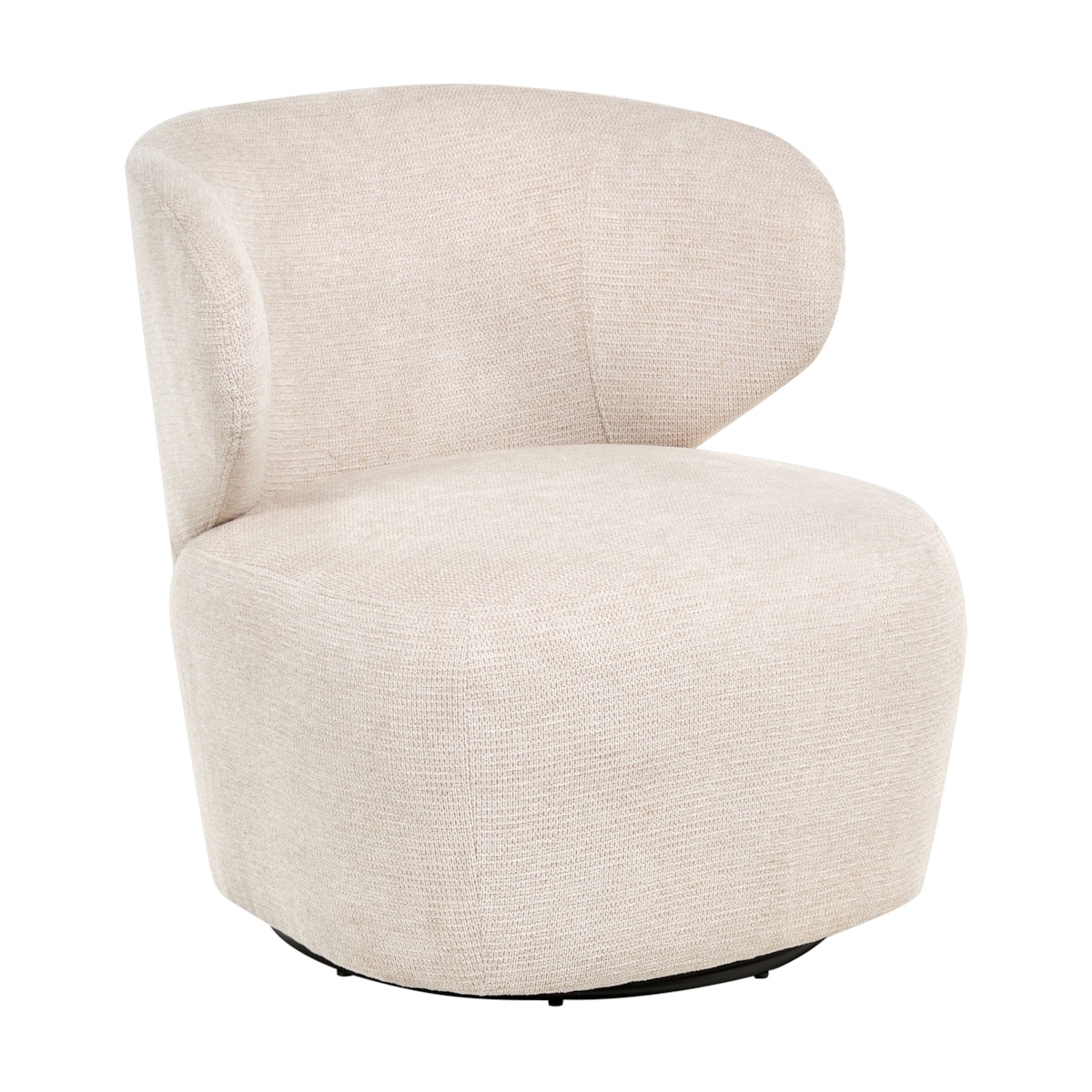 Fotel obrotowy ALVDAL Beżowy