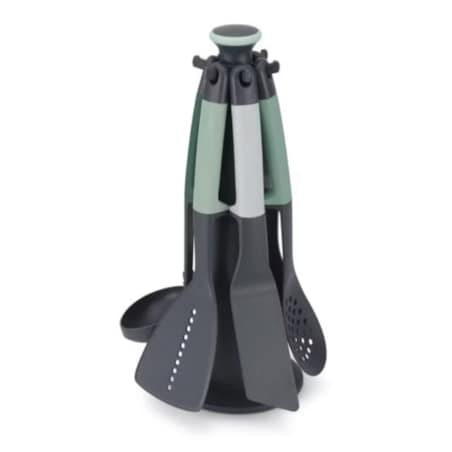 Zestaw 5 narzędzi na stojaku Elevate Sage, 34 x 23 x 23 cm, Joseph Joseph