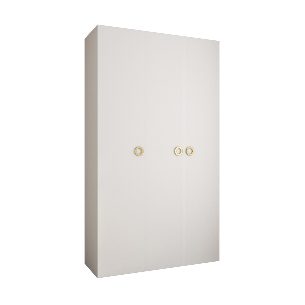Szafa trzydrzwiowa Como 1 140 gł.50 biały+złoty