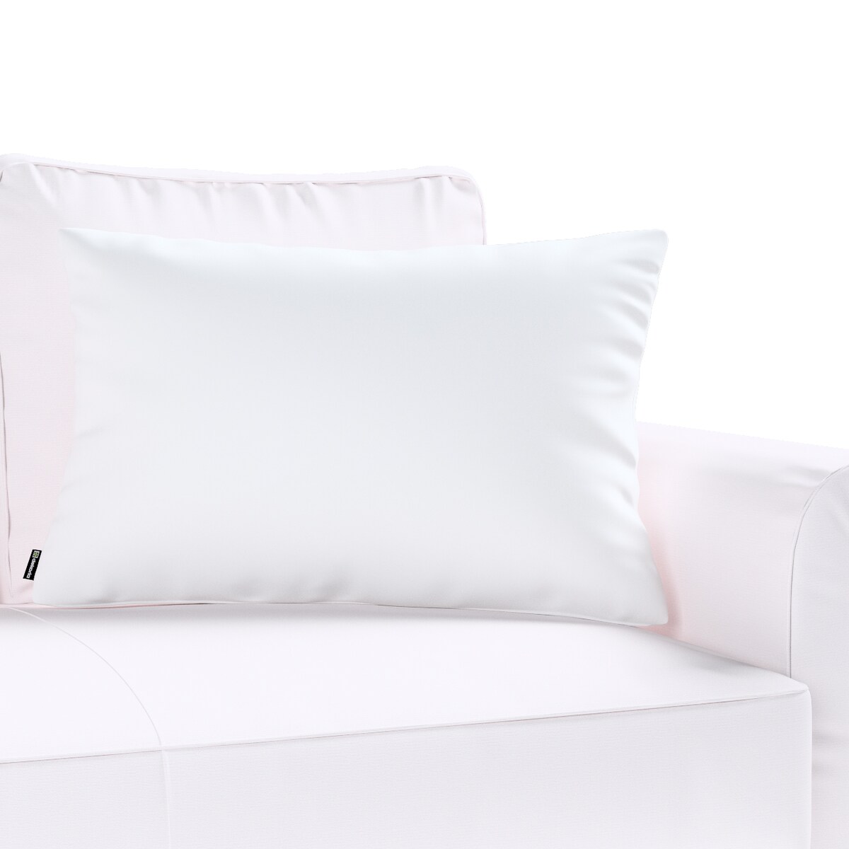 Poszewka Kinga na poduszkę prostokątną 60x40 biały z połyskiem