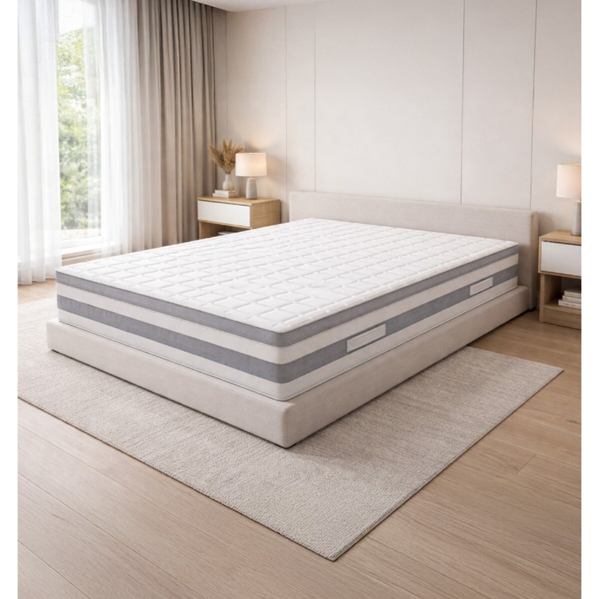 SLEEPMED PREMIUM PLUS - materac termoelastyczny, piankowy