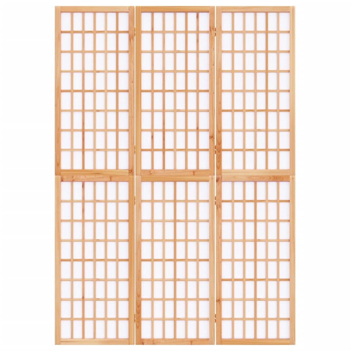 vidaXL Składany parawan 3-panelowy w stylu japońskim, 120x170 cm