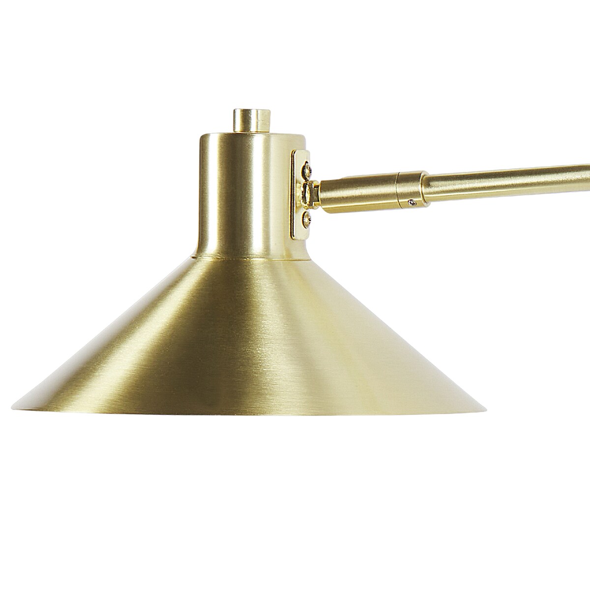 Lampa ścienna BALIEM Złoty Metal Regulowana