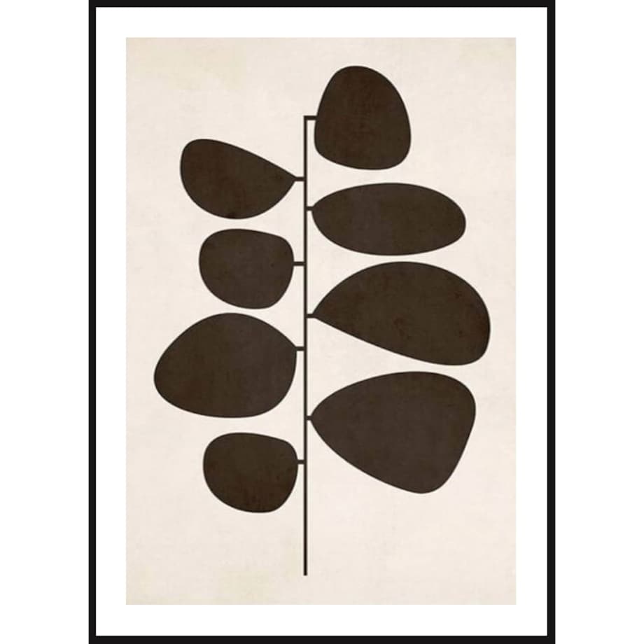 Poster Story, Plakat, Obraz - Kwiat Retro, wymiary 21 x 30 cm