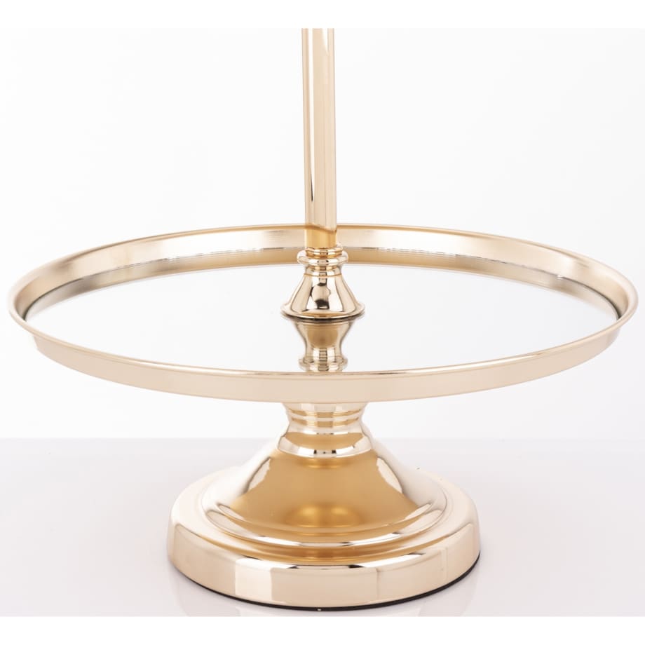 Patera szklana 2-poziomy 52x31x31 cm ALTOPIANO-2