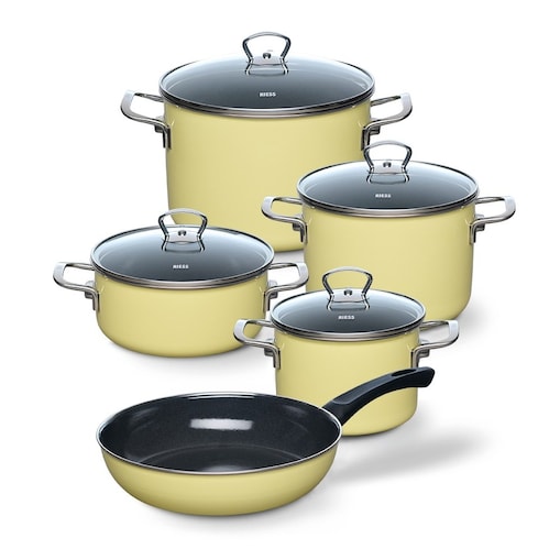 Riess zestaw garnków 5 części Lemon R0558002