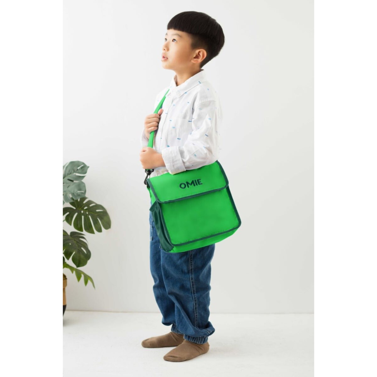 OMIE OMIETOTE torba lunchowa dla dzieci, Green