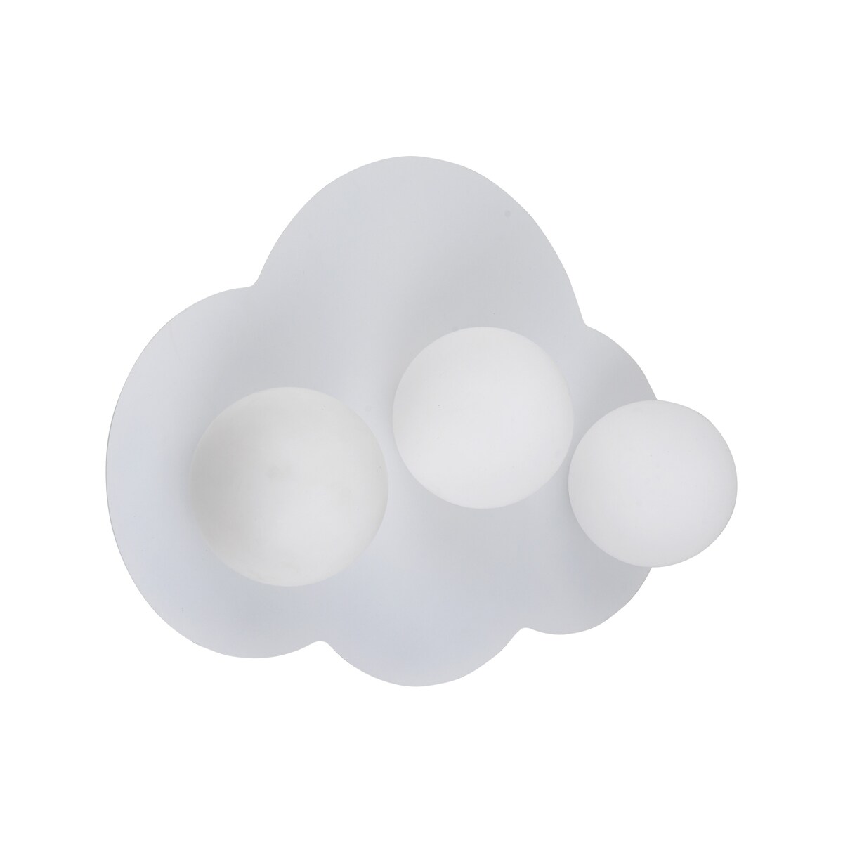Lampa sufitowo-ścienna TK Lighting CLOUD NEW WHITE 11264 biała 3xG9 nowoczesna do salonu sypialni kuchni