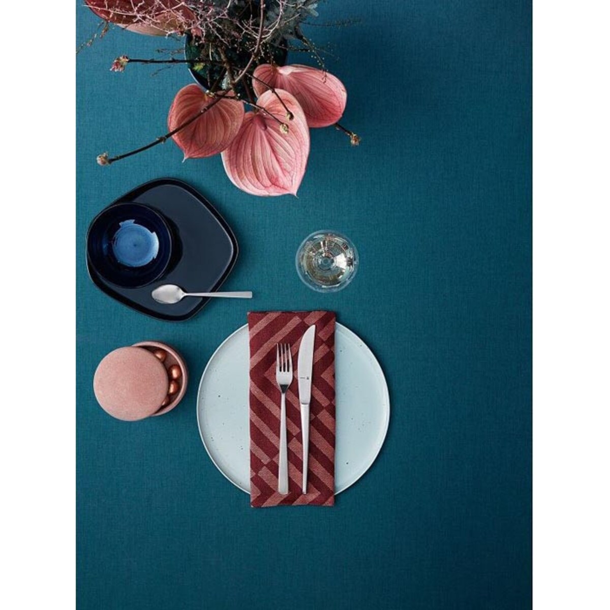 Zestaw sztućców stal szczotkowana Corvo, 30 el, WMF