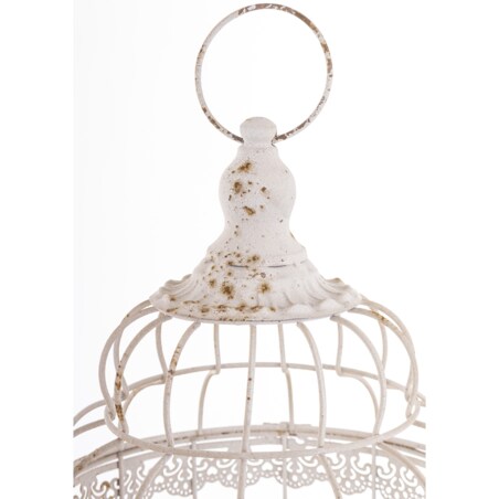 Klatka dekoracyjna metalowa kpl. 2 sztuki 47x19x19 i 62x25x25 cm