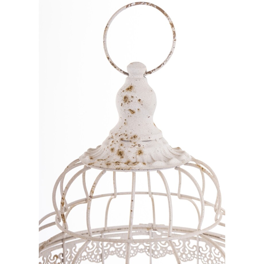 Klatka dekoracyjna metalowa kpl. 2 sztuki 47x19x19 i 62x25x25 cm