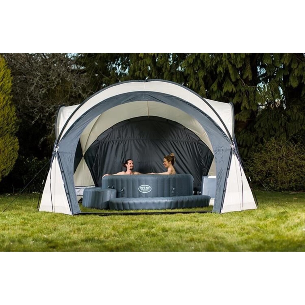 Namiot osłona do basenu jacuzzi 390 x 390 x 255 cm Bestway