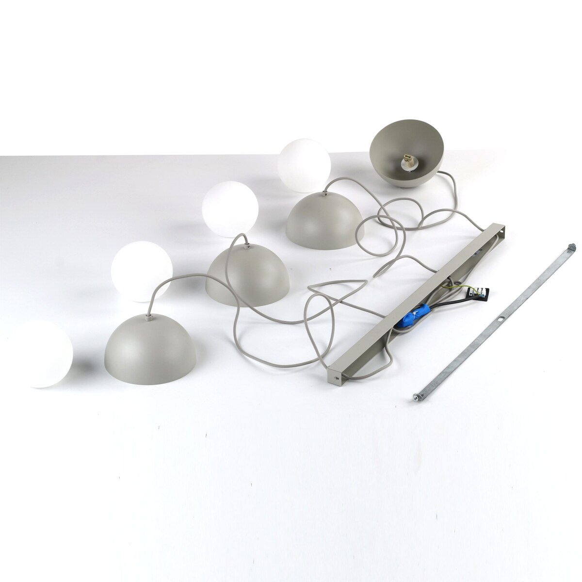 Lampa wisząca BONO BEIGE 10213 TK Lighting beżowo-biała 4xG9 regulowana nowoczesna do salonu i jadalni