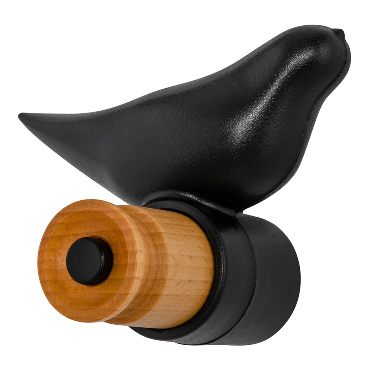 Zestaw 2 wieszaków BIRD czarne