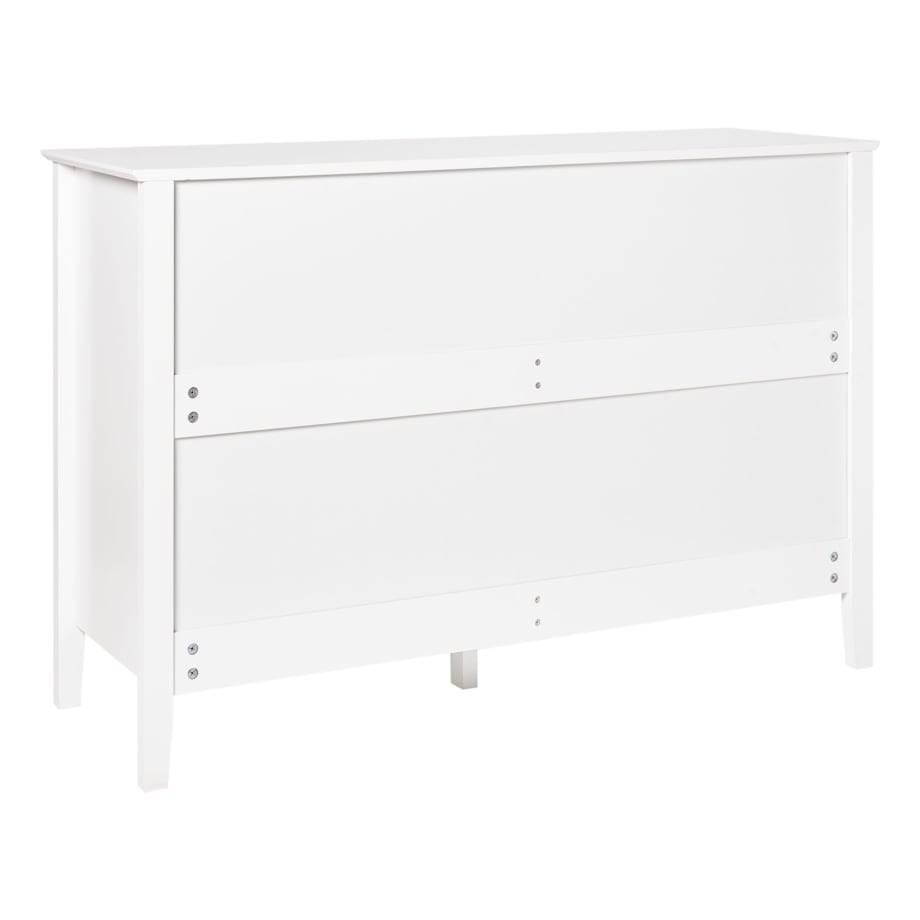 Komoda 6 szuflad biała ASSISI