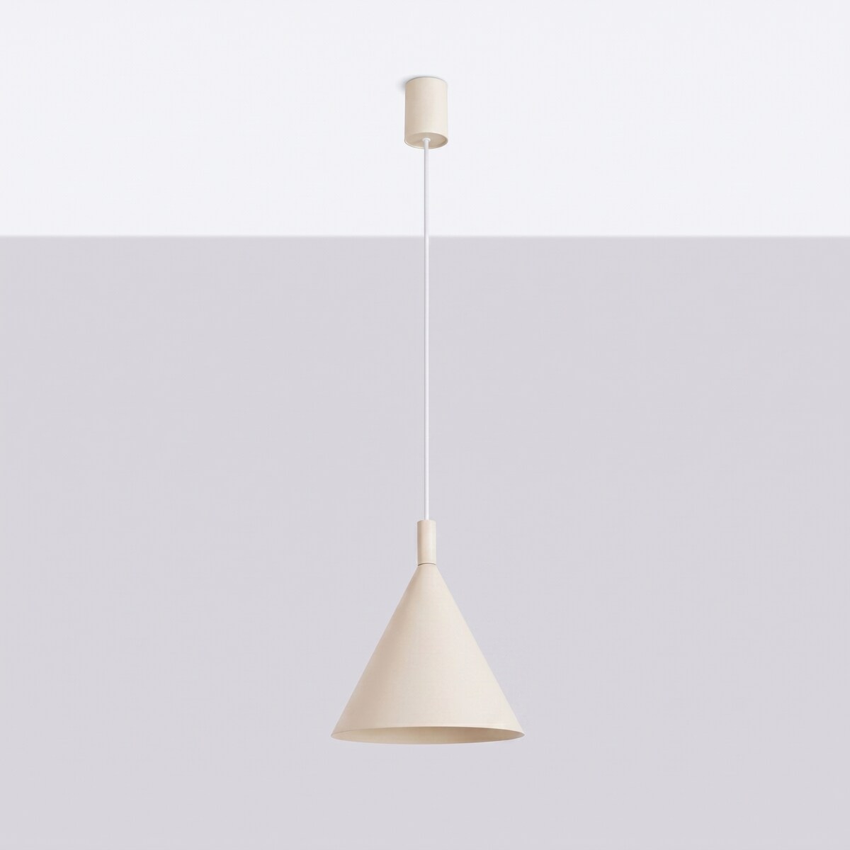 Lampa wisząca NOX 25 beżowa