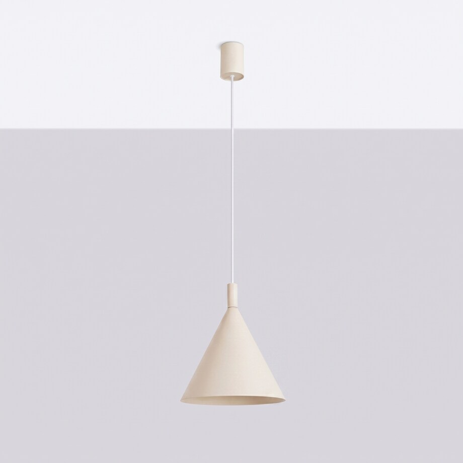 Lampa wisząca NOX 25 beżowa