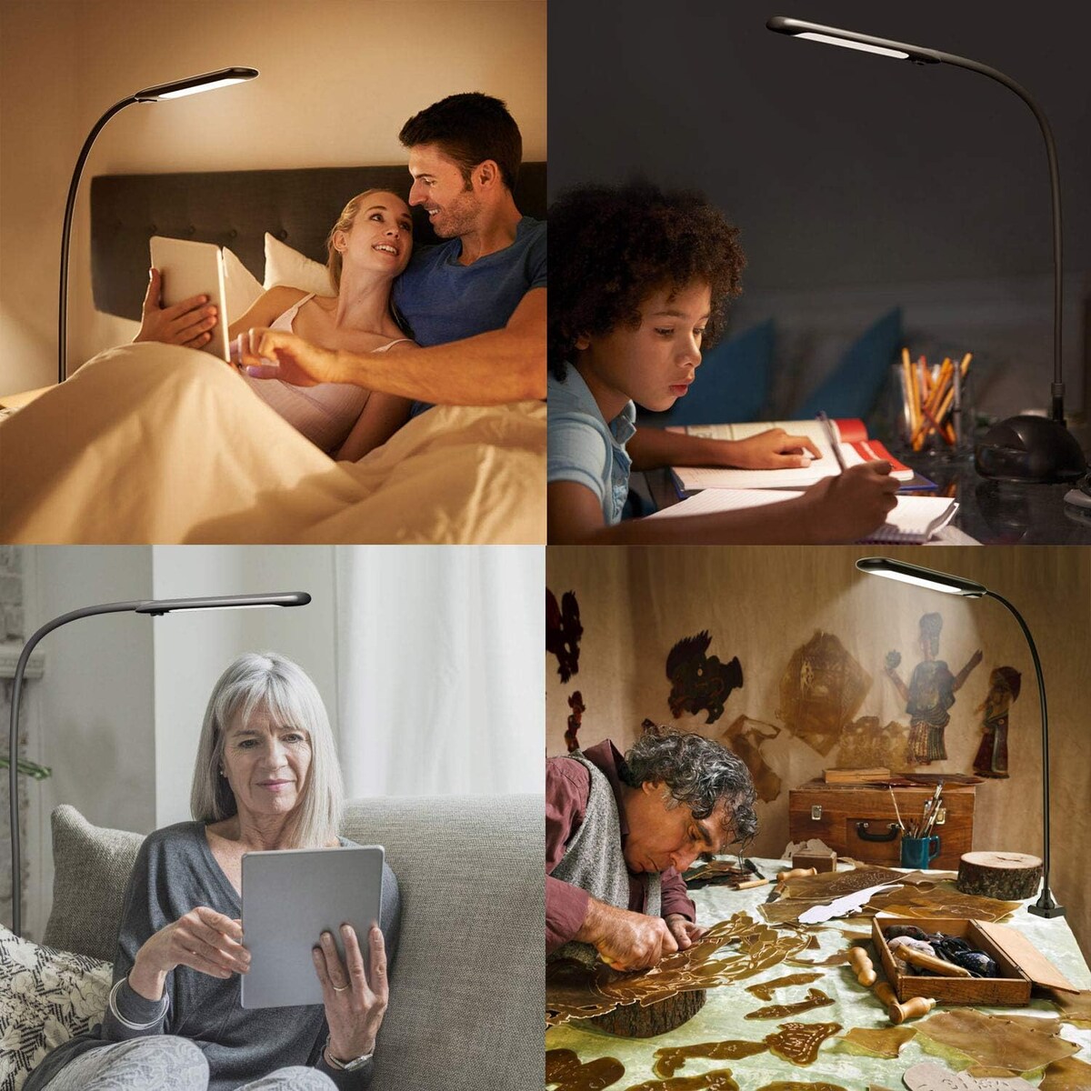 Lampka Biurkowa Szkolna Na Biurko Stołowa Led