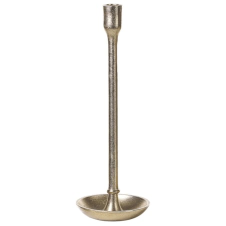 Zestaw 3 świeczników złoty LIWUNG