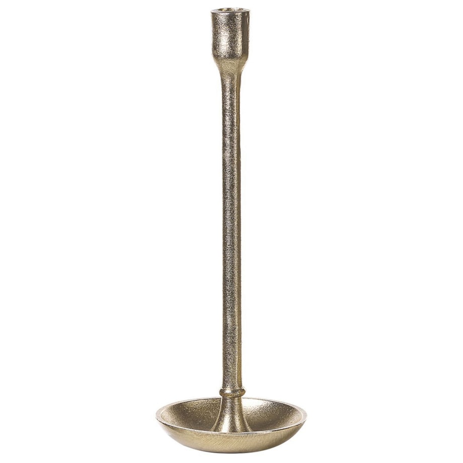 Zestaw 3 świeczników złoty LIWUNG