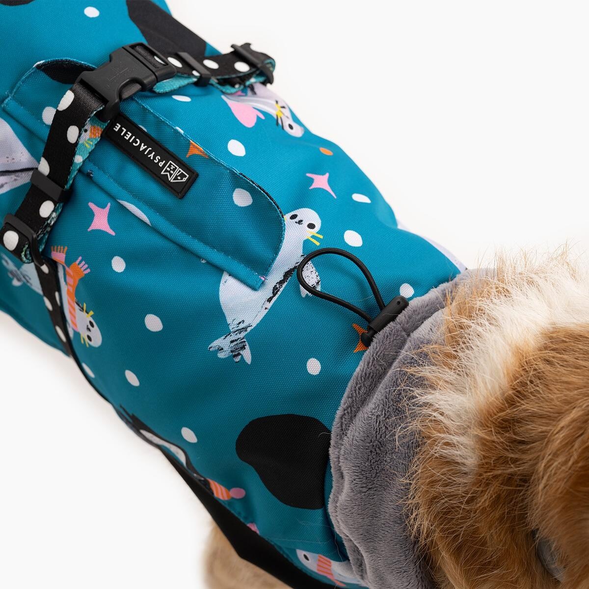 Kurtka dla psa "Łot de fok?" - Rozmiar: XXS