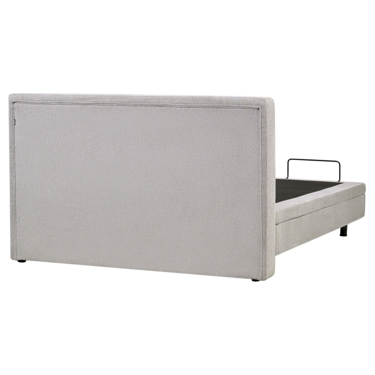 Łóżko regulowane DUKE 160 x 200 cm Jasnoszary