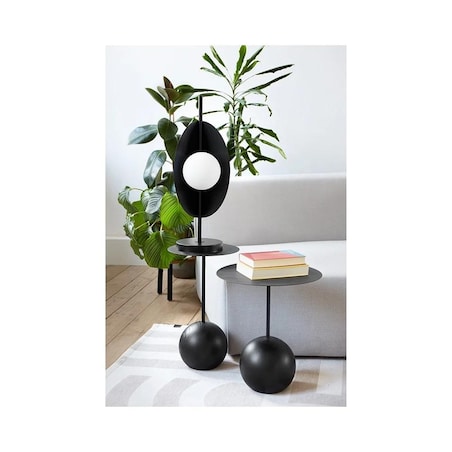 SALLO ST czarna lampa stołowa