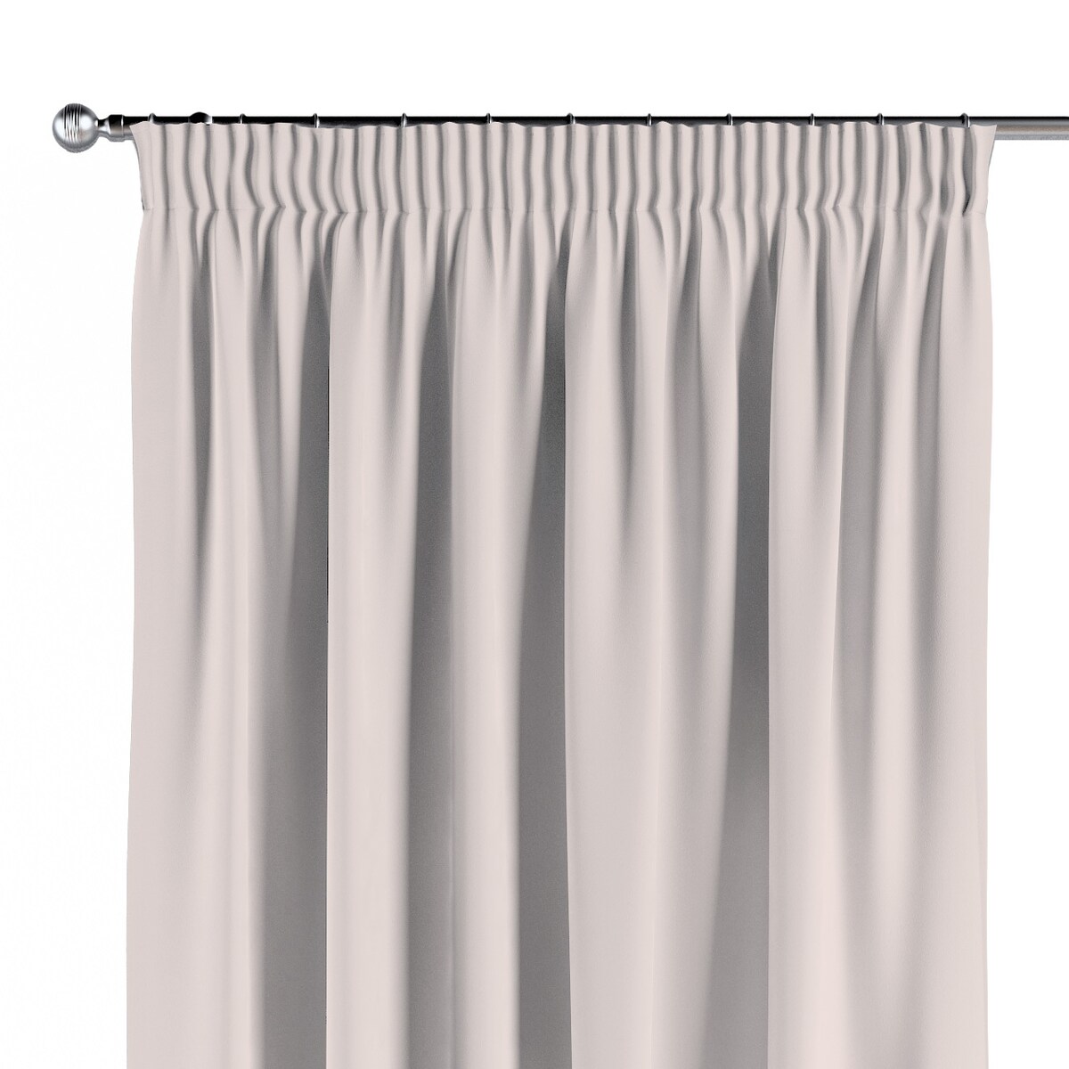 Zasłona na taśmie marszczącej 1 szt. 130x260 ecru