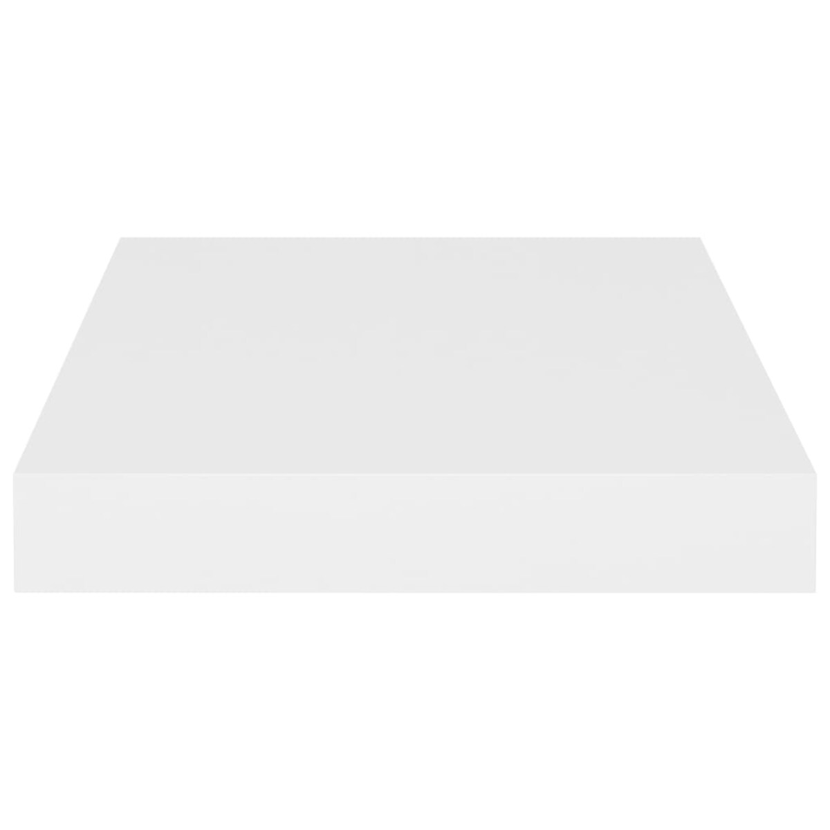 vidaXL Półki ścienne, 2 szt., białe, 23 x 23,5 x 3,8 cm, MDF