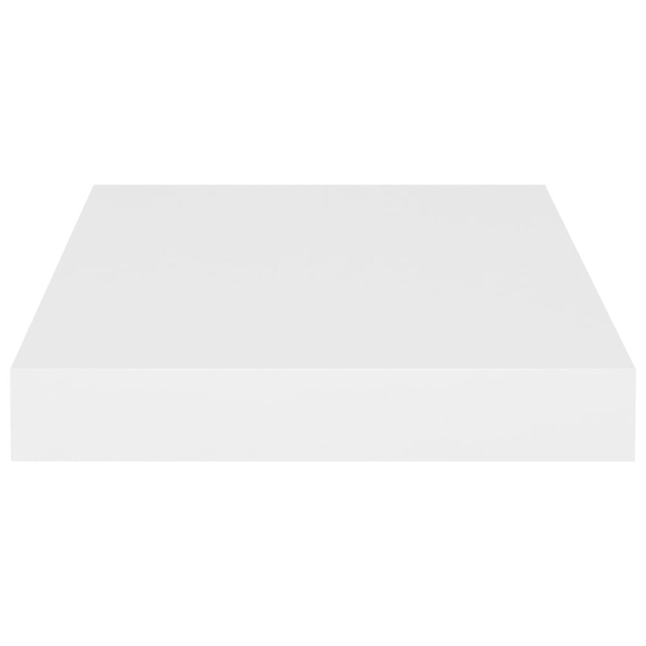 vidaXL Półki ścienne, 2 szt., białe, 23 x 23,5 x 3,8 cm, MDF