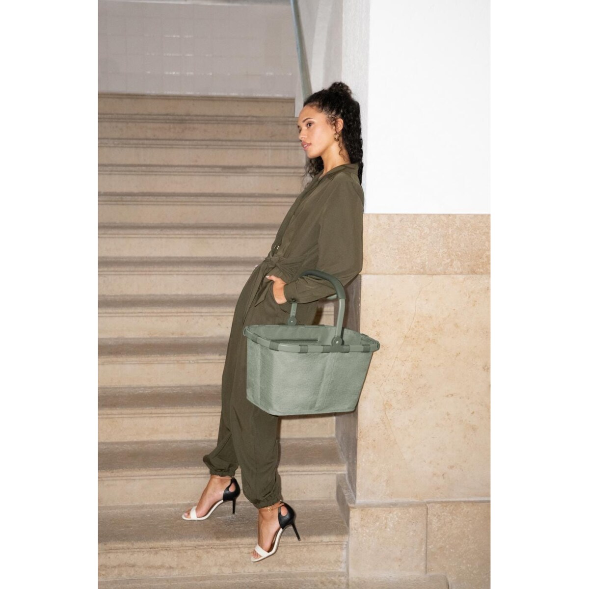 Koszyk CARRYBAG FRAME, twist sage