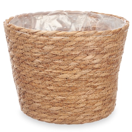 Osłonki na doniczki plecione RUSTIC, 3 sztuki