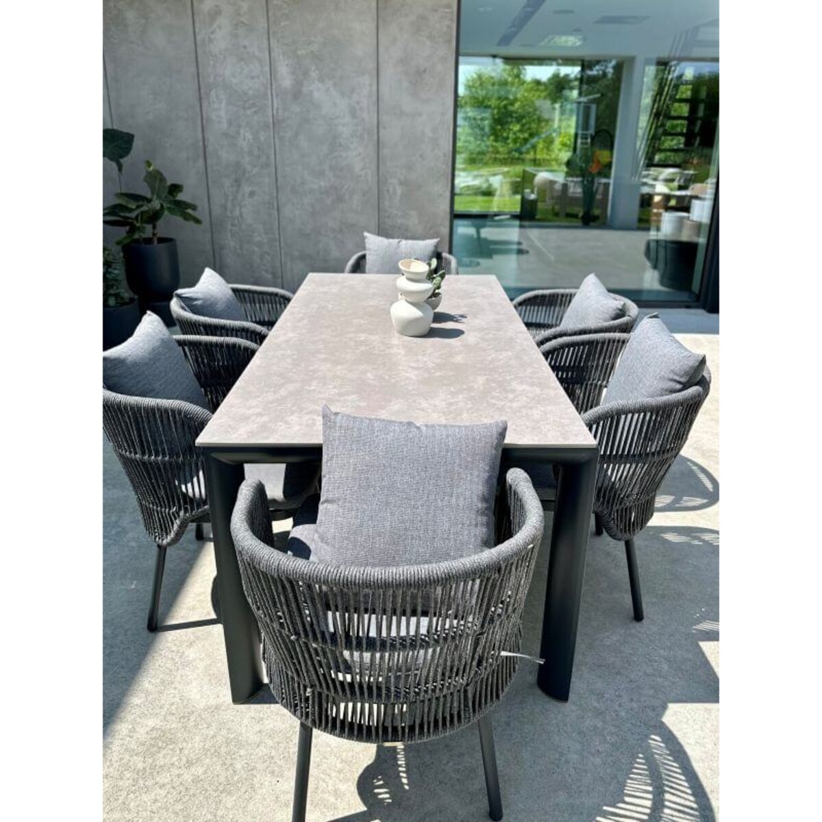 ZESTAW ALUMINIOWY AZZURE SZARY 6