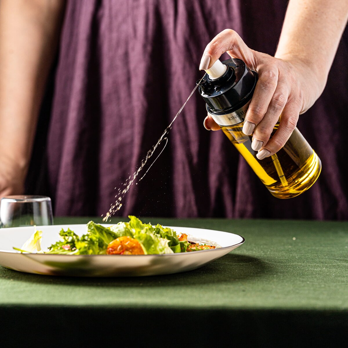 Atomizer spryskiwacz do oleju oliwy octu 2w1 150ml KINGHOFF