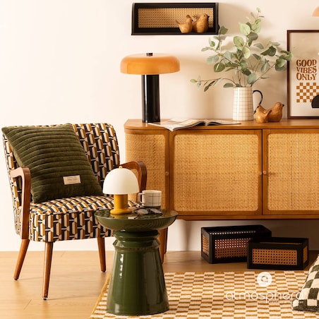 Lampa grzybek FAMILY CORNER, 37 cm