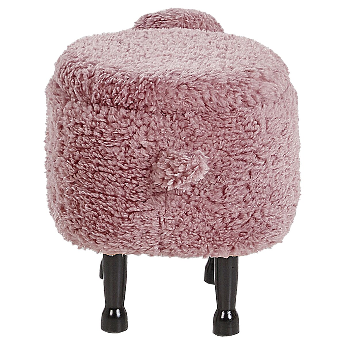 Pufa zwierzak ze schowkiem SHEEP Różowy Baranek
