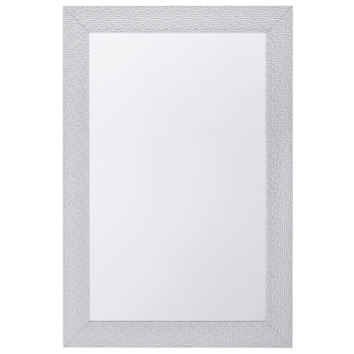 Lustro ścienne 61 x 91 cm srebrne MERVENT