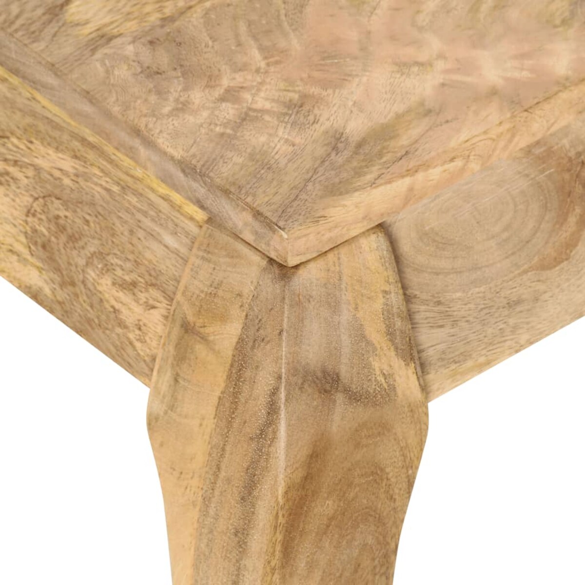 vidaXL Stolik kawowy z litego drewna mango, 116 x 66 x 41 cm