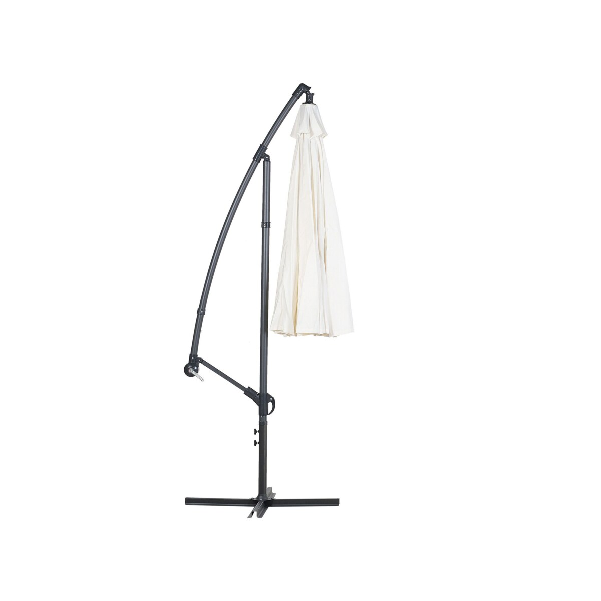 Parasol ogrodowy ⌀ 268 cm jasnobeżowy CALABRIA II