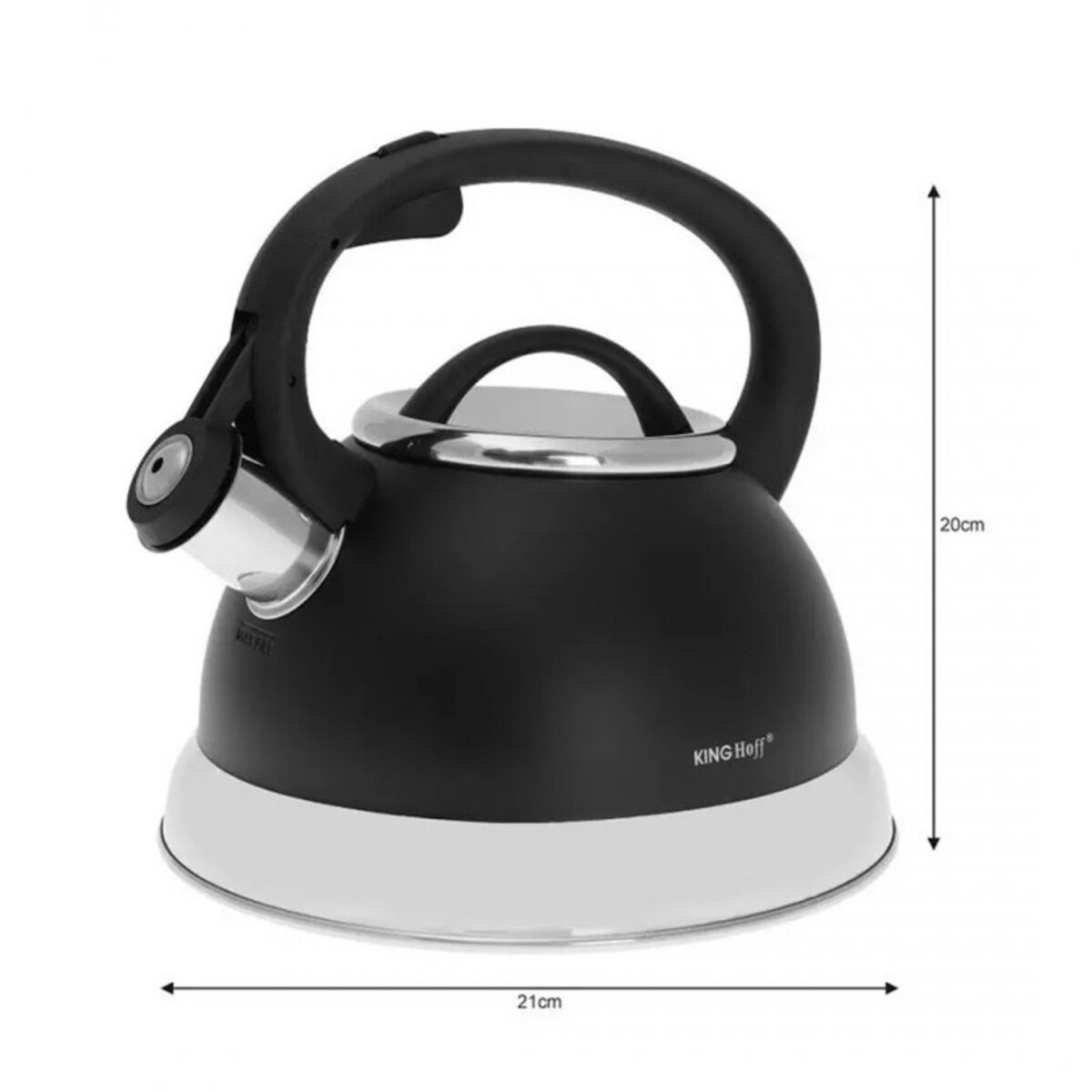 Czajnik Z Gwizdkiem Kinghoff 2,4L