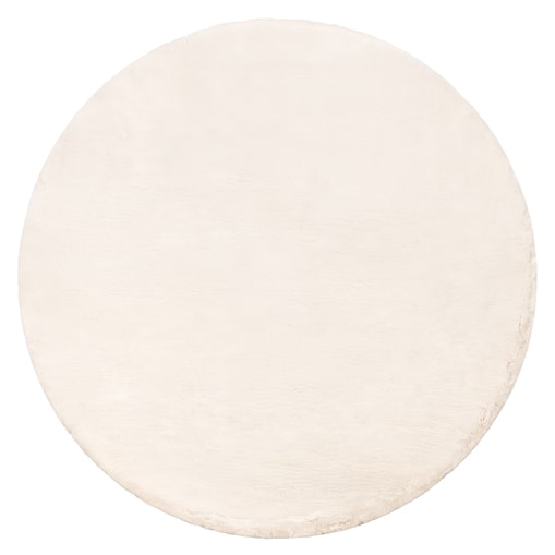 Dywan TEDDY NEW sand 52 koło Shaggy beż koło 200 cm