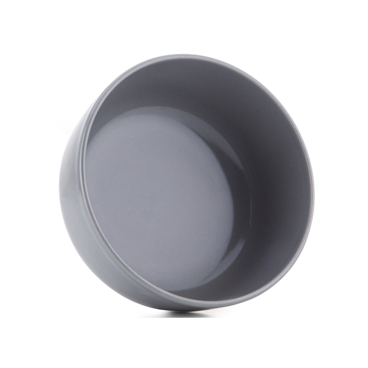 KONSIMO VICTO Zestaw obiadowy 6-osobowy czarno-biało-szary-biały (24 elementy)